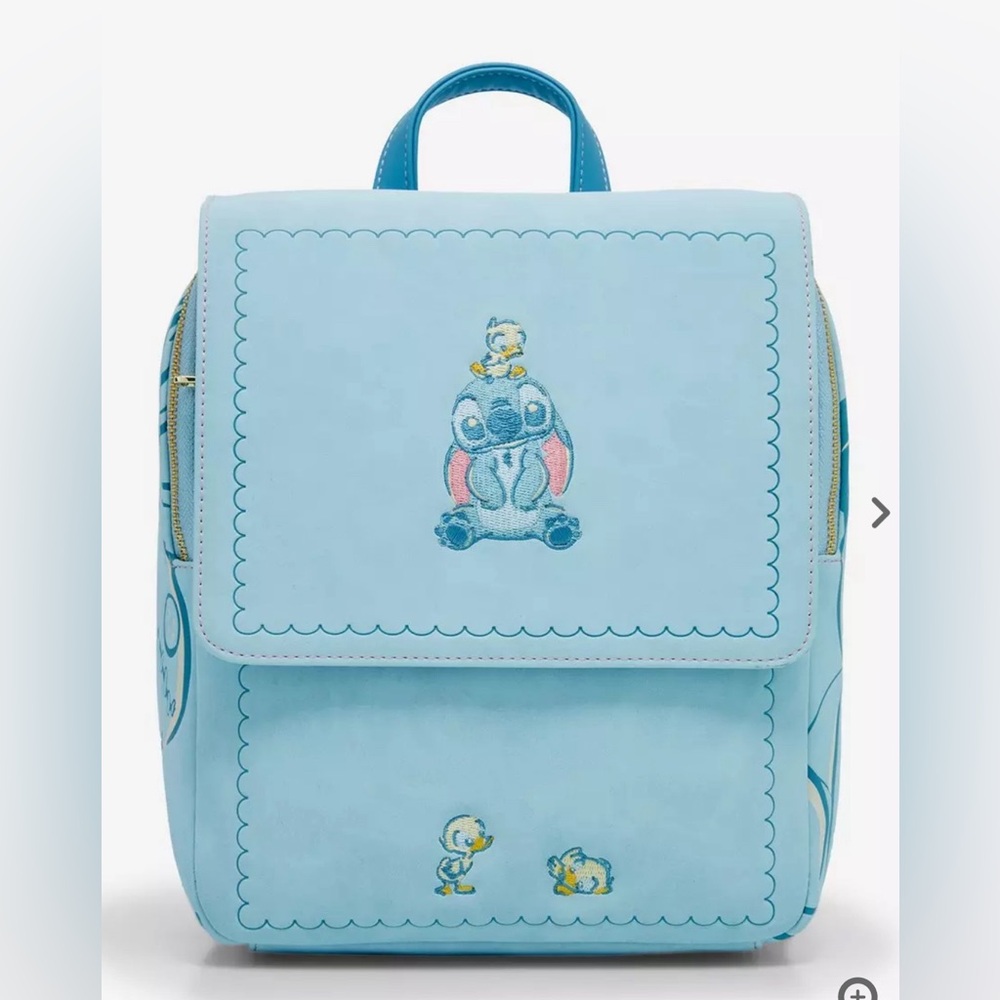 Loungefly Disney Lilo & Stitch Ducklings Buckle Mini Backpack